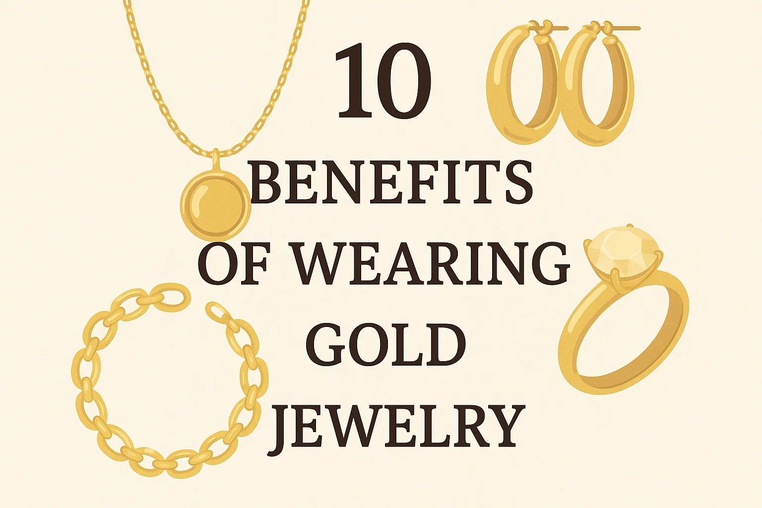 10 Benefits of Wearing Gold Jewelry