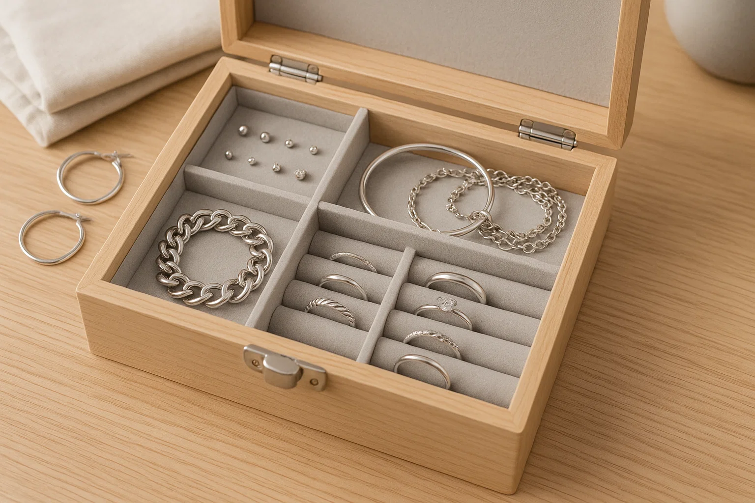 Best Way to Store Silver Jewelry