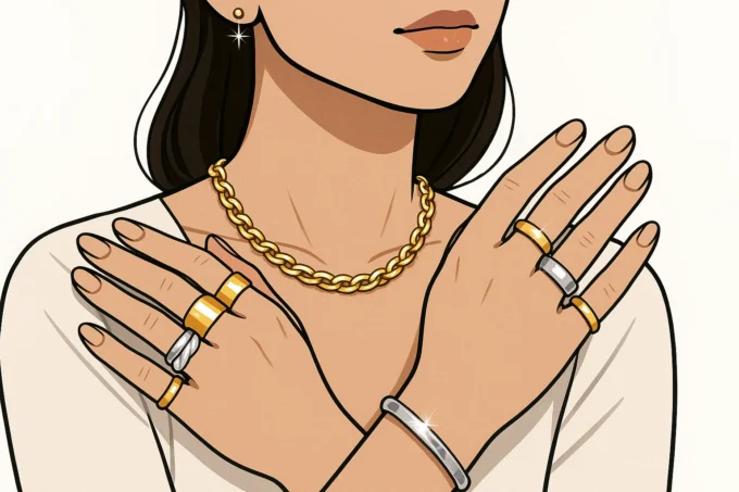 Can I Wear Silver And Gold Jewelry Together