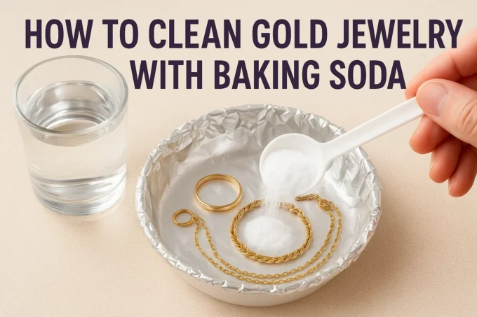 How to Clean Gold Jewelry With Baking Soda