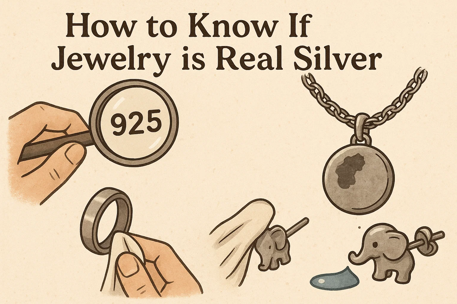 How to Know If Jewelry is Real Silver